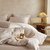 Heavy‑Weave 3D Jacquard Egyptian Cotton Bedding Sets Bed Linens Duvet Cover Set Underwear Solid Color