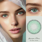 Eyes Color Contacts Colored Contact Lenses Lens Small Pupil Beauty Prescription Myopia Daily 14.2mm 2Pcs Half Year
