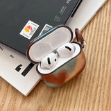 lovely amber transparent tpu soft headset cover for apple airpods pro 2 airpods 4 2 1 3nd generation earphone case with keychain