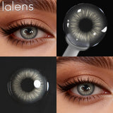 Natural Brown Half Yearly Disposable Colored Contact Lenses Daily Cosmetic Eye Contacts for Dating Makeup