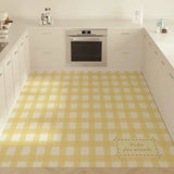Bohemian Style PVC Leather Kitchen Rug Waterproof Oil-proof Stain-resistant Easy Clean Floor Mat Home Decoration Carpet Tapis