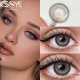 2PCS Korea Iris Colored Contact Lenses Soft Makeup Products Enlarge Eyes Beauty Soft Lens