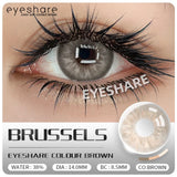 2Pcs Colored Contact Lenses for Eyes Natural Blue Eyes Lenses Gray Pupils High Quality Green Contacts Yearly Disposable