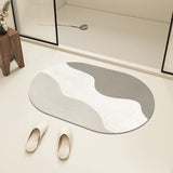 Bath Mat Diatom Mud Absorbent Floor Mats Anti-slip Entrance Doormat Bathroom Carpet Toilet Area Rugs  Alfombra De Baño