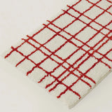 Nordic Tufting Grids Bathroom Mat Bathmat Soft Geomrtic Rug Tidy Pad Living Room Carpet Anti-slip Hallway Home Door Decor