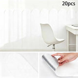 3D Self-Adhesive Foam Wall Stickers Suitable For Home Living Room Background Decoration Impact-Resistant Easy To Tear And Apply.