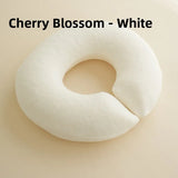 Professional Salon Use round Face Pillow Massage Bed Hole Pad Removable Cover Neck Shoulder Back Massager U-Shaped Pillow
