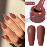 10ml Purple Red Series Gel Nail Polish Winter Dark Purple Nail Art Varnish Semi Permanent Soak Off UV LED Gel