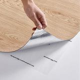 Thickened Self-adhesive 3D Wood Grain Floor Stickers 40CM SXP Waterproof Anti-Slip Wear-Resistant Home Decoration Floor Stickers