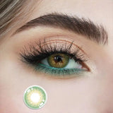 1pair Blue Green Gray Brown Color Contact Lenses Iris Circle Lens 14mm