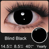 Yearly Use Halleoween Contact Lenses For Cosplay Color Contact Lenses White Contacts Lenses For Makeup White Mesh Lens