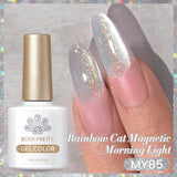 Auroras Cat Magnetic Gel Nail Polish Reflective Sparkling Glitter Semi Permanent Nail Art Soak Off LED UV Gel Varnis