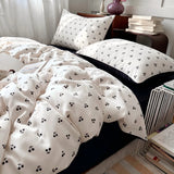 3/4Pcs Digital Printing Cartoon Bedding Set Single Queen King Size Duvet Cover Set Bed Sheet Pillowcases