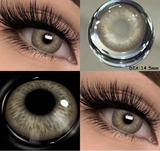 2pcs Hot Fashion Contact Lenses for Eyes Color Gray Pupils Korean Natural Brown Lenses Blue Contact Lens Soft Cosmetic