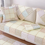 Cotton Fabric Four Seasons Sofa Cover Couch Floral Cover Plaid Printed Towel Sofa for Living Room lounge