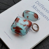 Cartoon Cute Amber Blue Clear Soft Earphone Case For AirPods 4nd Air Pods 3 Pro 2 With Keychain Fall Prevention Protective Cover