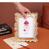Leaf Picture Frames Room Aesthetics Modern Decor Photo Frame Figures Portrait Framed Art Desk Decoration Ornaments