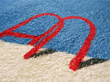 Love Shape Living Room Carpet Creative Personality Swimming Pool Shape Bedroom Bedside Rug Soft Thick Coffee Table Mats Alfombra