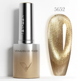 Cat Eye Gel Nail Polish 10ml Hema Free TPO Free Autumn Gel Polish Collection Coffee Warm Fall Winter Nails UV Resistent