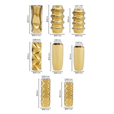 Ceramic Vase Light Luxury Tabletop Hydroponic Flower Arrangement Vases Modern Home Decoration Accessories