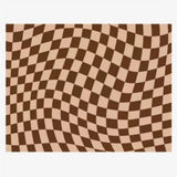 Checkerboard Carpets for Living Room Girl Ins Style Bedroom Bedside Carpet Large Area Lattice Floor Mat Fluffy Soft Lounge Rug