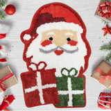 Christmas Tree Home Rugs Bedroom Rug Carpet Floor Mat Entrance Door Bedroom Bath Toilet Anti Slip Mats Imitation Cashmere Carpet
