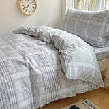 Pure Cotton Printed Student Bedding Set Single Queen Skin Friendly Bed Linens Skin Friendly Comforter Cover Set for All Seasons