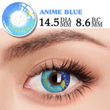 Cosmetics Color Contact Lenses Cosplay Red Color Lens Anime Black Lenses Korean Lenses Grow Eye Big Eye lens Blue Lenses