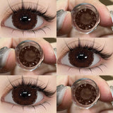 NEW Contact Lenses Beauty Blue Eyes Color Lenses Big Eyes Natural Brown Lens Cosmetics Gray Eye Lenses Makeup Green Beauty