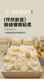 Class A Pure Cotton Summer Quilt Soybean Fiber Thin Quilt Princess Style Lace Ruffles Comforter Summer Air Conditioned Blanket
