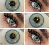 1pair Fashion Colored Lenses Gray Pupils Lens Green Contact Lenses Brown Lenses Yearly Cosmetics Blue Contacts for Eyes