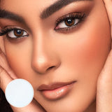 1 Pair Contact Lenses with Diopters Lenses Correction With Degree Transparent Lenses With Prescription Yearly Lenses