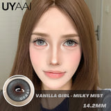 Color Contact Lenses For Eye Brown Lens Green Color Pupils Blue Eyes Contact Makeup Beauty Eye Cosmetics Year