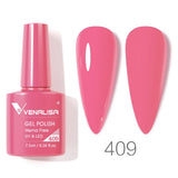 Nail Gel Polish 7.5ml HEMA/TPO FREE Red Sparkle Sequin Gel Nails Beautiful Semi Permanent Soak Off UV LED Gel Polish
