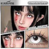 Purple Cosplay Color Contact Lenses Crazy Halloween Fashion Beauty Pupils Role Playing Party Cosmetic Color Lens