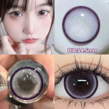 2pcs/Pair Contact Lenses Fast Shipping Big Black Lenses for Eyes Beauty Pupils Comestic Eye Color Lens 14.5mm/14.2mm