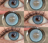 1pair Eyes Contacts Lense Color Contact Lenses Natural Gray Contact Brown Lens Fashion Beauty Makeup Blue EyeLenses
