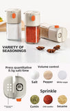 Quantitative Spice Jar Sealed Moisture-proof Salt and Pepper Shakers Push-type Kitchen Spice Jar Kitchen Accessories