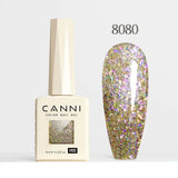 Gel Nail Polish Glitter Diamond Sparkle Color Collection Gorgeous Color HEMA FREE Soak Off UV LED Semi Permanent AurorGel