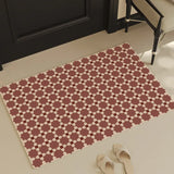 Entrance Door Mat Soft Comfortable Loop Fleece Carpet Modern Minimalist Style Home Decoration Floor Mats Bathroom Entryway Rug