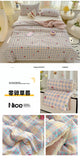 A-Class Summer Quilt Double Layer Non-Cotton Soft Air Conditioning Cooling Quilt Student Dormi Single Double Person Thin Quilt