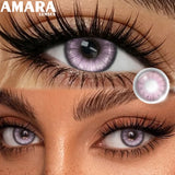 1pair/2pcs Colored Contact Lenses for Eyes Pink Contacts Purple Lens Cosplay Contact Lenses Blue Fashion Red Soft Lenses
