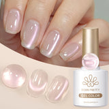 Brown Gold Cat Magnetic Eye Gel Polish 10ml  Autumn Water Light Magnet Crystal Soak Off Nail Art Varnish Manicure