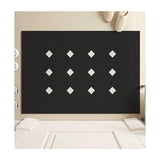 Minimalist Dot Pattern Wire Loop Mat Non-Slip Washable Dirt-Trapping Rug for Entryway Living Room Office