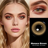 Eye Eyes Color Contacts Colored Contact Lenses Lens Small Pupil Fashion Parties Blue Red 2Pcs 6 Months Half Year Use