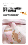 Washed Cotton Pink Duvet Cover Girl Room Decor Breathable Comforter Cover with 2 Pillowcases Bed Linens Bedding Set Home Textile