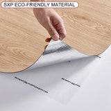 40CM Thicken Wood Grain Floor Sticker Industrial Cement PVC Vinyl Floor Sticker Self-adhesive Waterproof Tile Sticker Home Decor