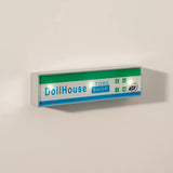 Mini Simulation Refrigerator Magnet Supermarket Supply Station Drink Sign Magnetic Stick-On Plate Tray Decorative Turnover Box