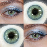 14.2mm Half Yearly Small Pupil Natural Tone Soft Colored Contact Lenses All Day Hydrating Cosmetic Lens For Daily Wear