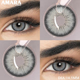 Blue Contact Lenses Colored Contacts for Eyes 1 pair Brown Eye Lenses Gray Lenses Yearly Cosmetic Makeup Eye Contacts